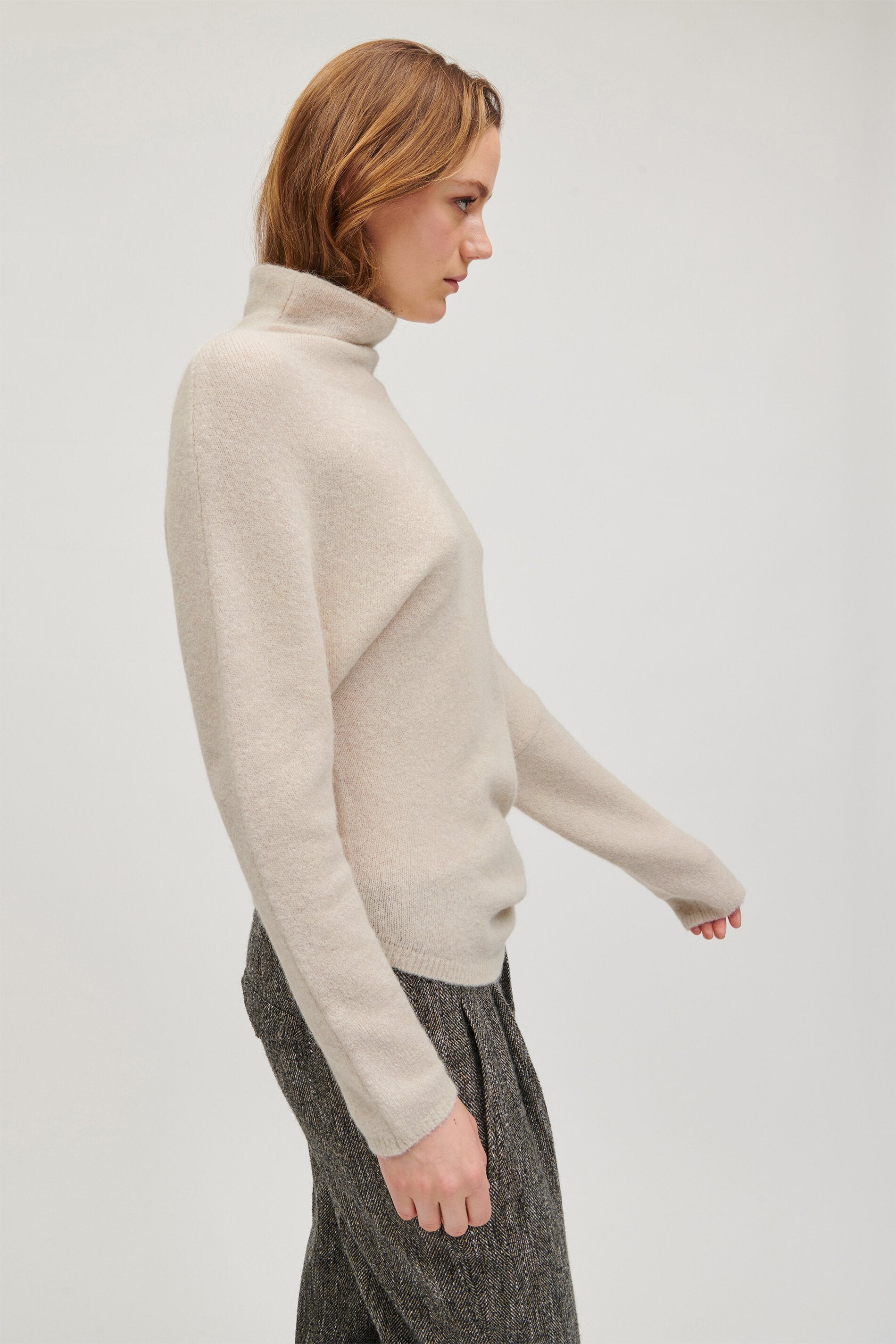 LUISA CERANO-OUTLET-SALE-Asymmetrischer Pullover-Strick-by-ARCHIVIST