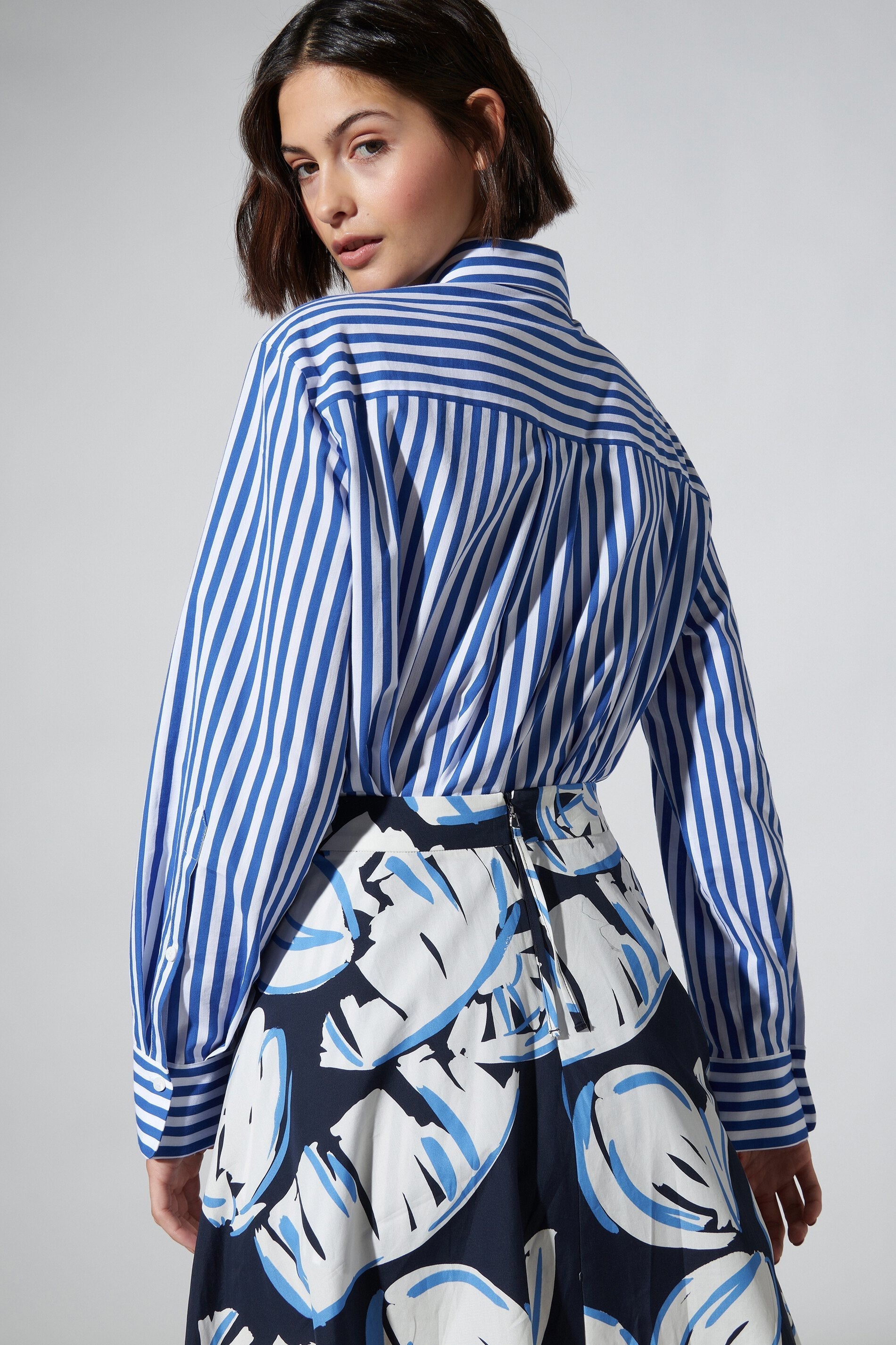 Hemd mit Positano-Stripe-Hemden & Blusen-Luisa Cerano-IM-SALE-ARCHIVIST