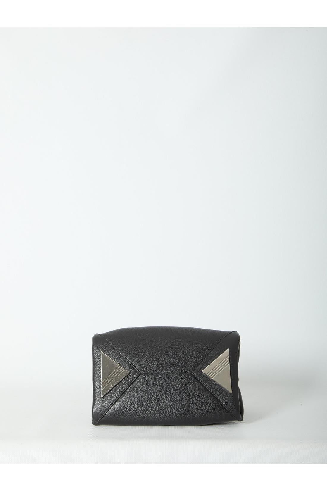 The Attico-OUTLET-SALE-La Passeggiata top handle black bag mini-ARCHIVIST