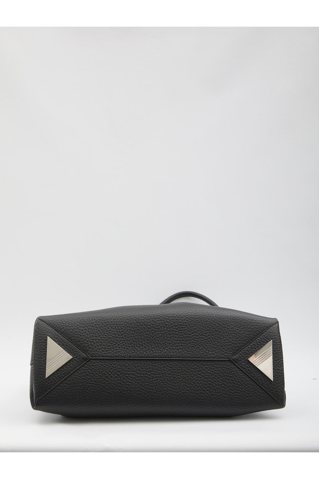 The Attico-OUTLET-SALE-La Passeggiata top handle black medium-ARCHIVIST