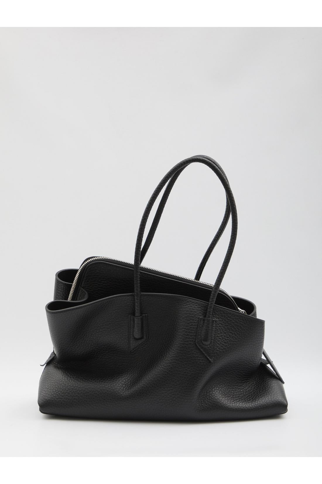 The Attico-OUTLET-SALE-La Passeggiata top handle black medium-ARCHIVIST