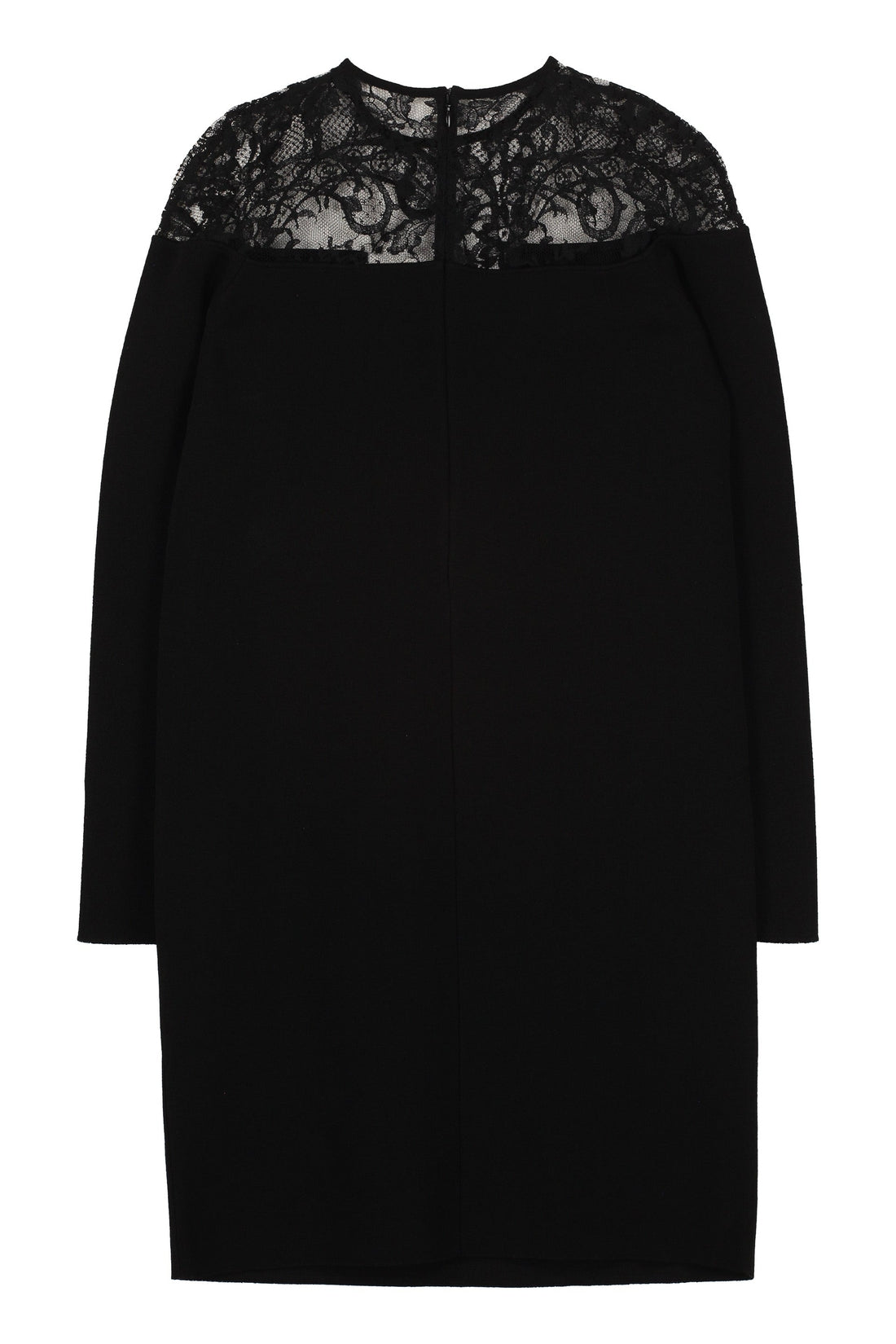 Givenchy-OUTLET-SALE-Lace detail knitted dress-ARCHIVIST