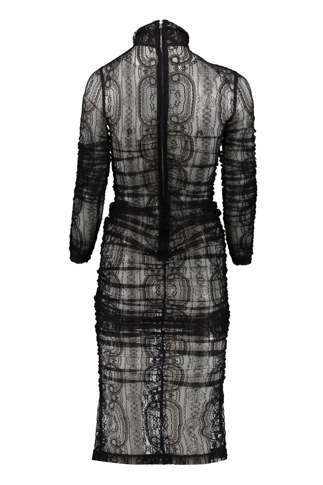 Dolce & Gabbana-OUTLET-SALE-Lace midi dress-ARCHIVIST