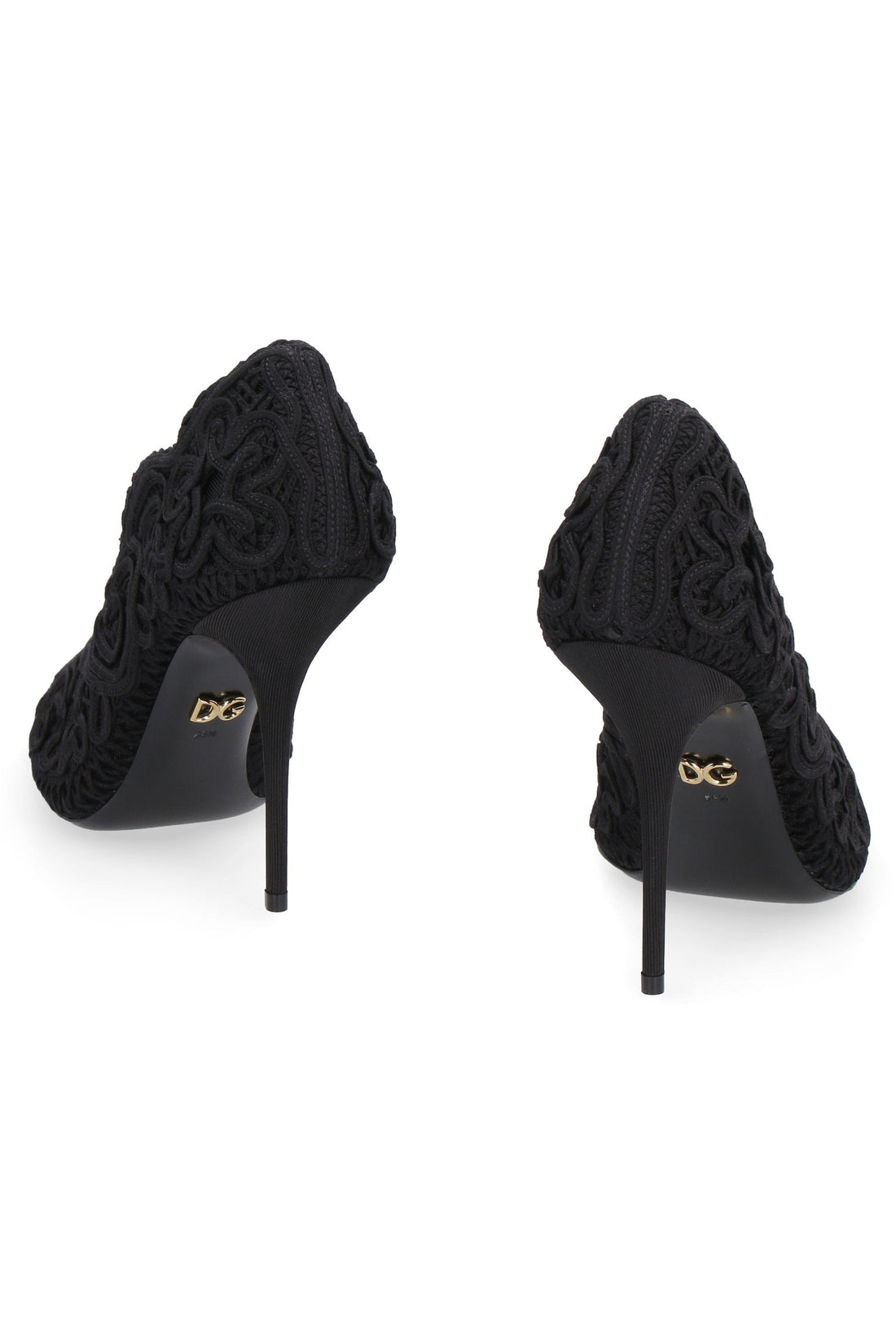 Dolce & Gabbana-OUTLET-SALE-Lace pumps-ARCHIVIST