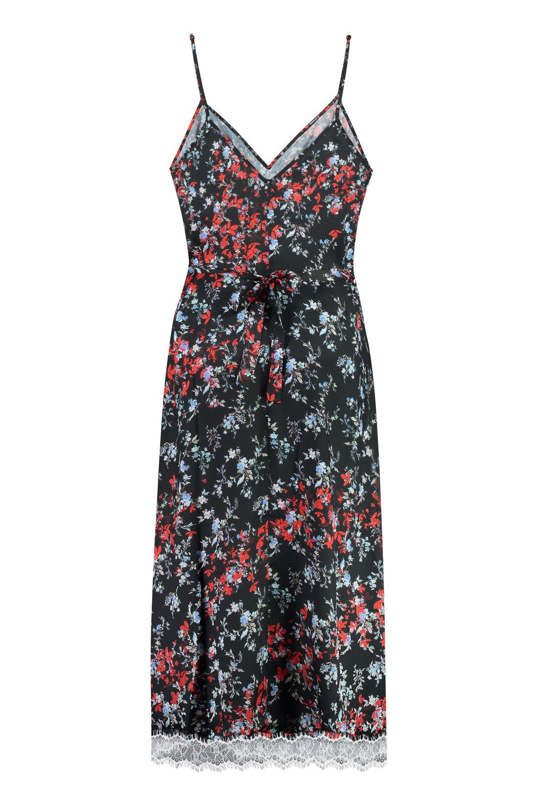 Vision of Super-OUTLET-SALE-Lace trim midi dress-ARCHIVIST