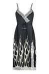 Vision of Super-OUTLET-SALE-Lace trim midi dress-ARCHIVIST