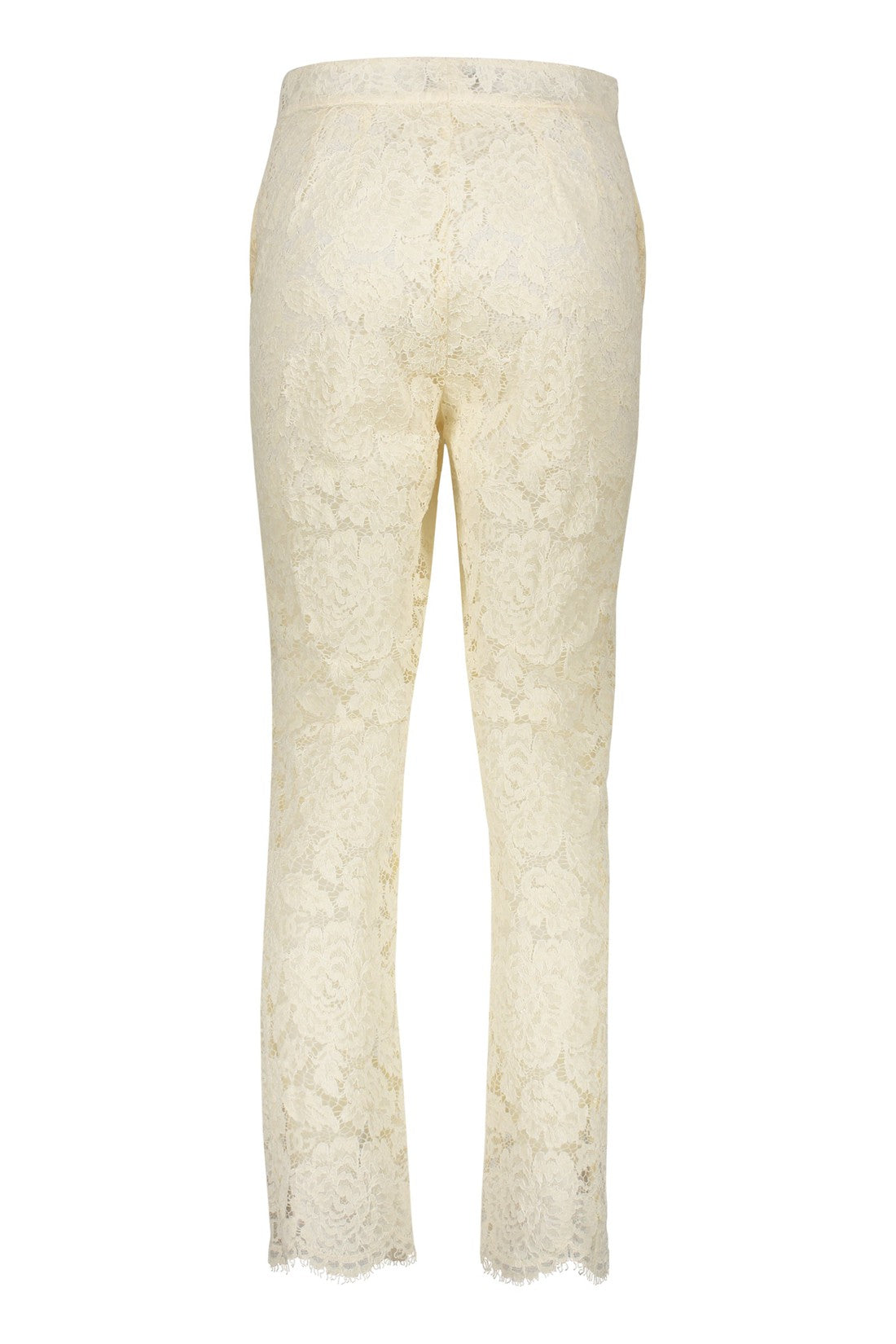 Dolce & Gabbana-OUTLET-SALE-Lace trousers-ARCHIVIST