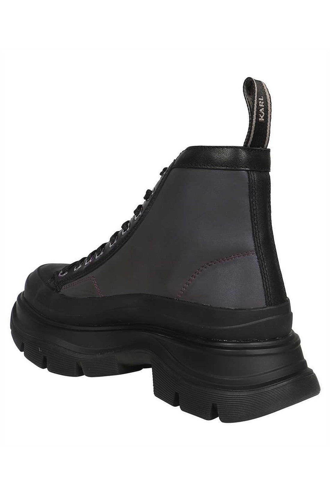 Karl Lagerfeld-OUTLET-SALE-Lace-up ankle boots-ARCHIVIST