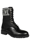 Love Moschino-OUTLET-SALE-Lace-up ankle boots-ARCHIVIST