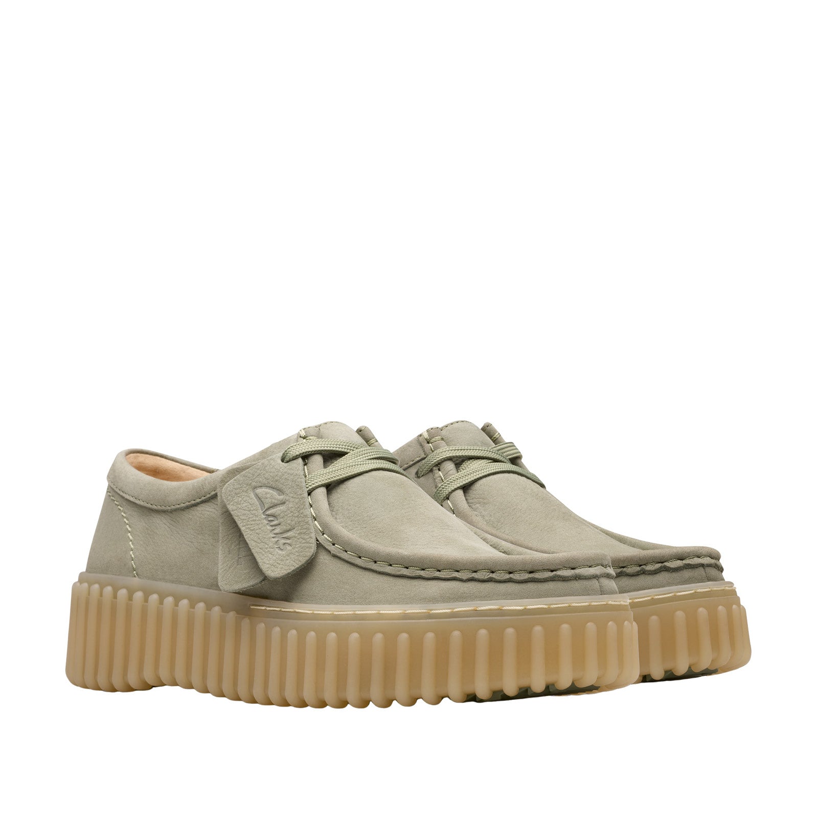 Clarks-OUTLET-SALE-Laced GRÜN-ARCHIVIST