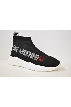 MOSCHINO-OUTLET-SALE-Laced SCHWARZ-ARCHIVIST