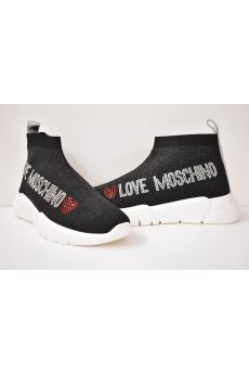 MOSCHINO-OUTLET-SALE-Laced SCHWARZ-ARCHIVIST