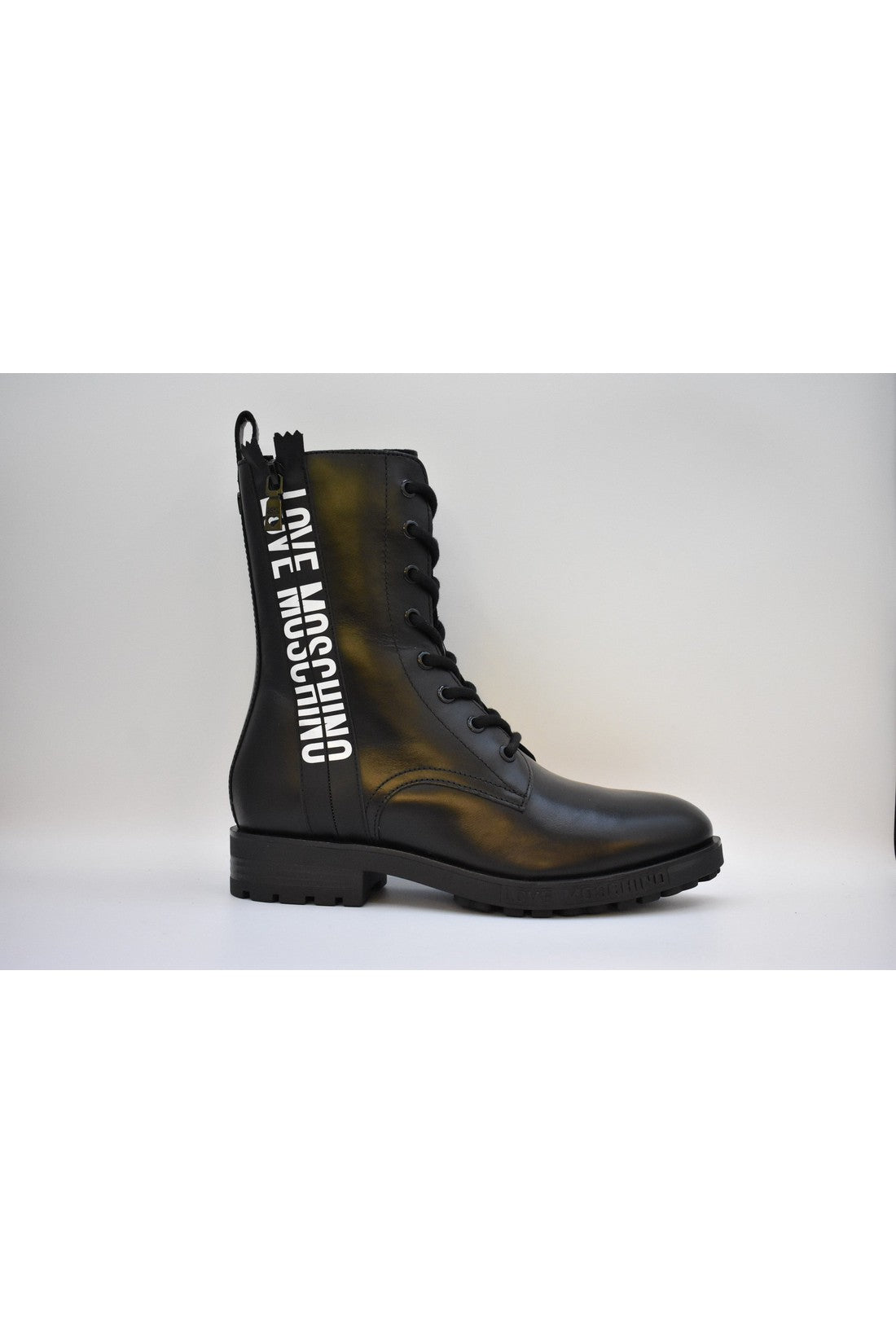 MOSCHINO-OUTLET-SALE-Laced SCHWARZ-ARCHIVIST