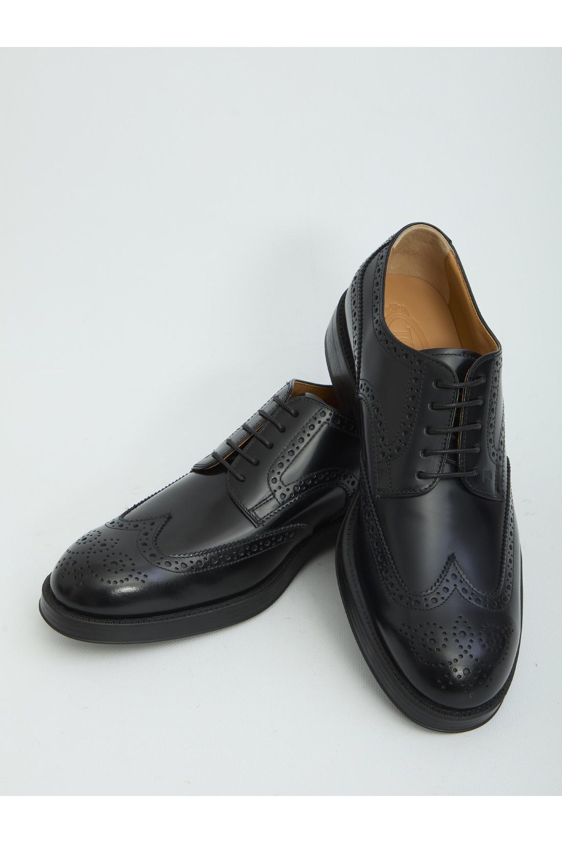 Tod'S-OUTLET-SALE-Laced up shoes with perforations-ARCHIVIST