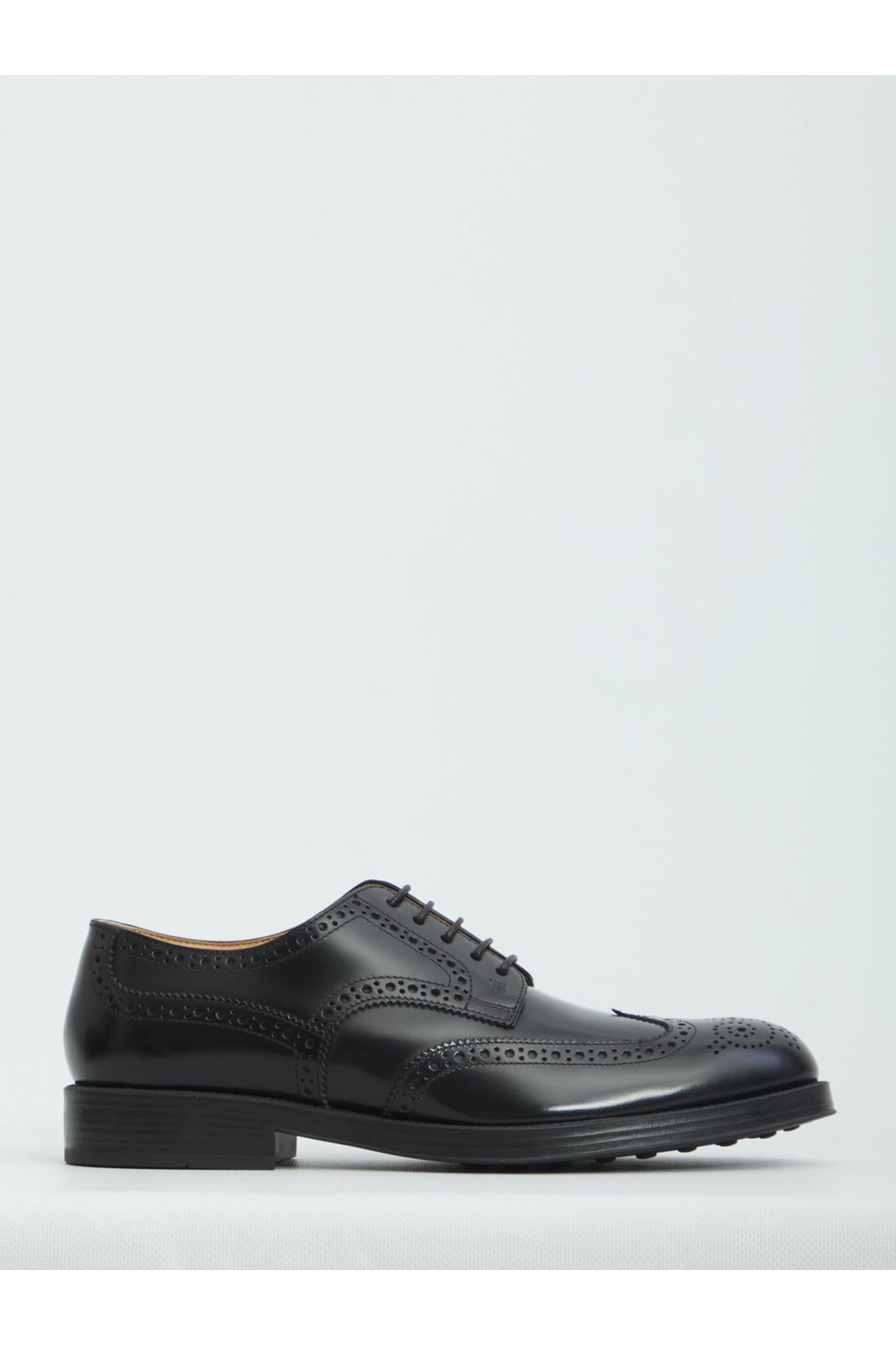 Tod'S-OUTLET-SALE-Laced up shoes with perforations-ARCHIVIST