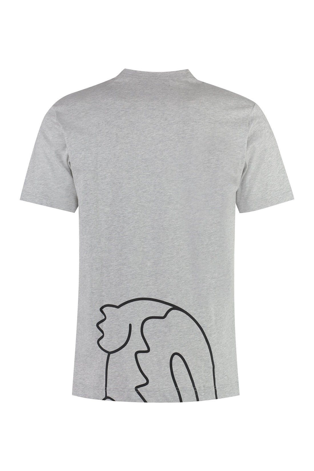 Comme des Garçons SHIRT-OUTLET-SALE-Lacoste x Comme des Garçons - Short sleeve printed cotton t-shirt-ARCHIVIST