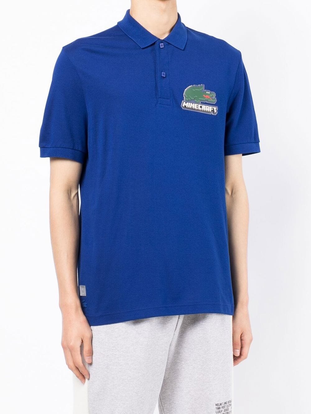 Lacoste-OUTLET-SALE-Lacoste x Minecraft Logo Polo Shirt-ARCHIVIST