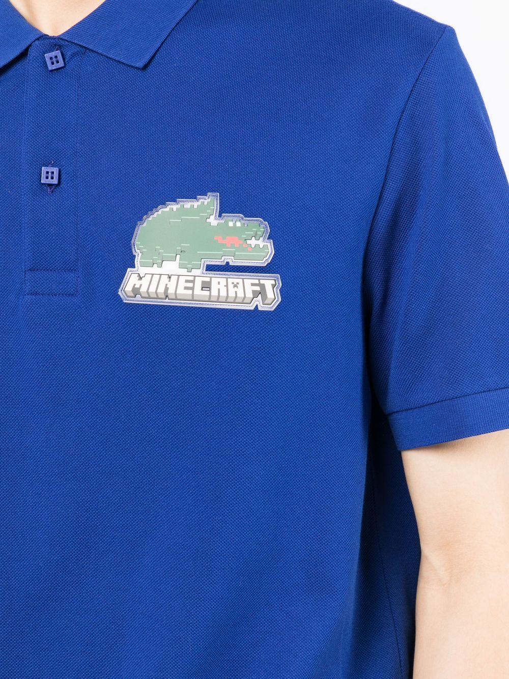 Lacoste-OUTLET-SALE-Lacoste x Minecraft Logo Polo Shirt-ARCHIVIST