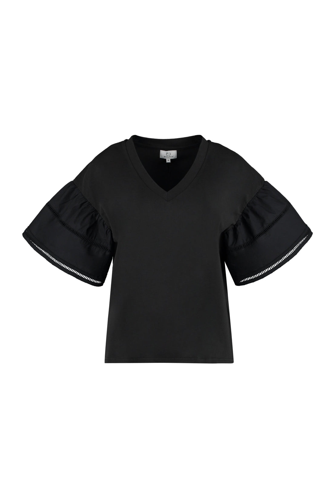Woolrich-OUTLET-SALE-Lakeside cotton T-shirt-ARCHIVIST