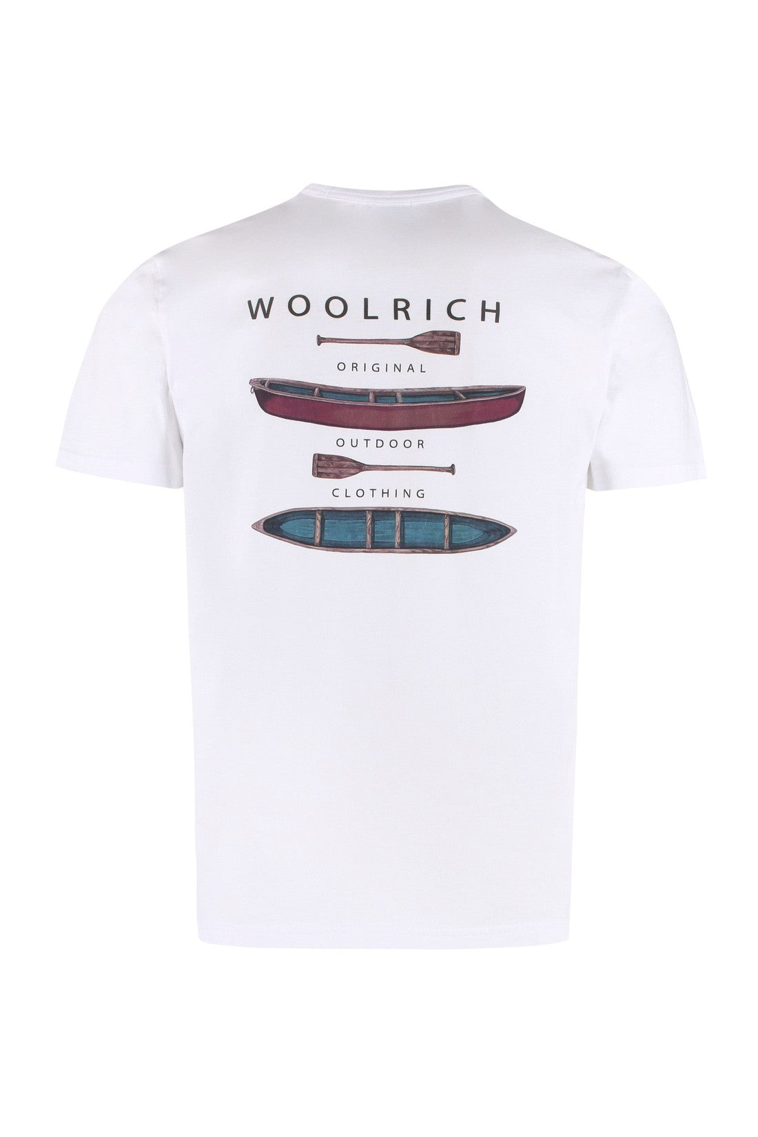 Woolrich-OUTLET-SALE-Lakeside cotton crew-neck T-shirt-ARCHIVIST