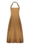 Khaite-OUTLET-SALE-Lalita cotton pleated midi dress-ARCHIVIST