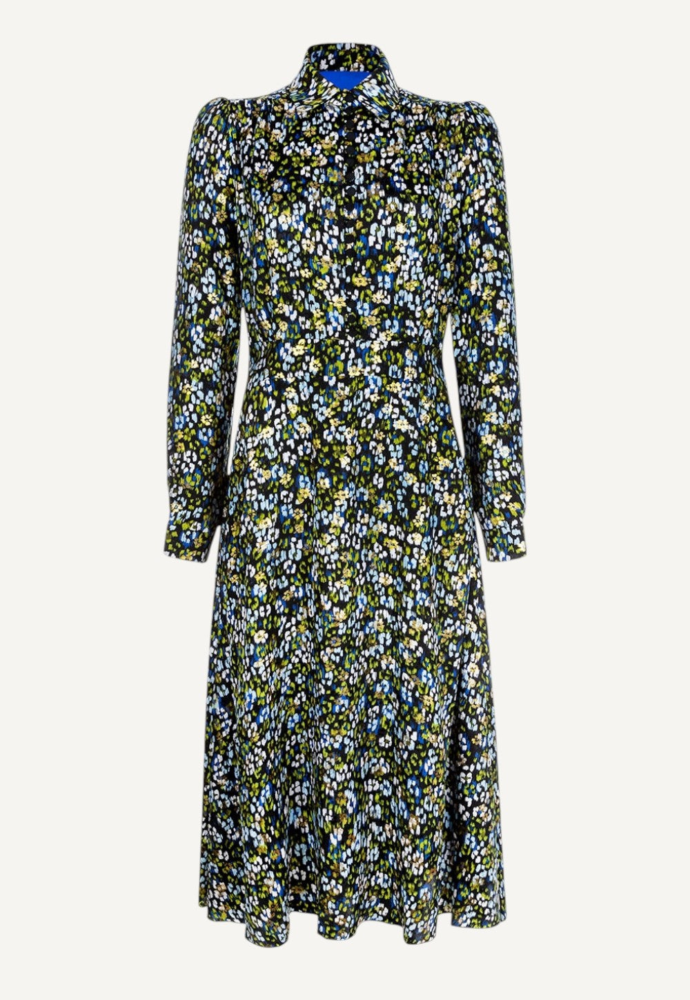 The Lamara Dress-Kleider & Röcke-Antonia Zander-OUTLET-XS-black/blue/green-ARCHIVIST-ARCHIVE-SALE