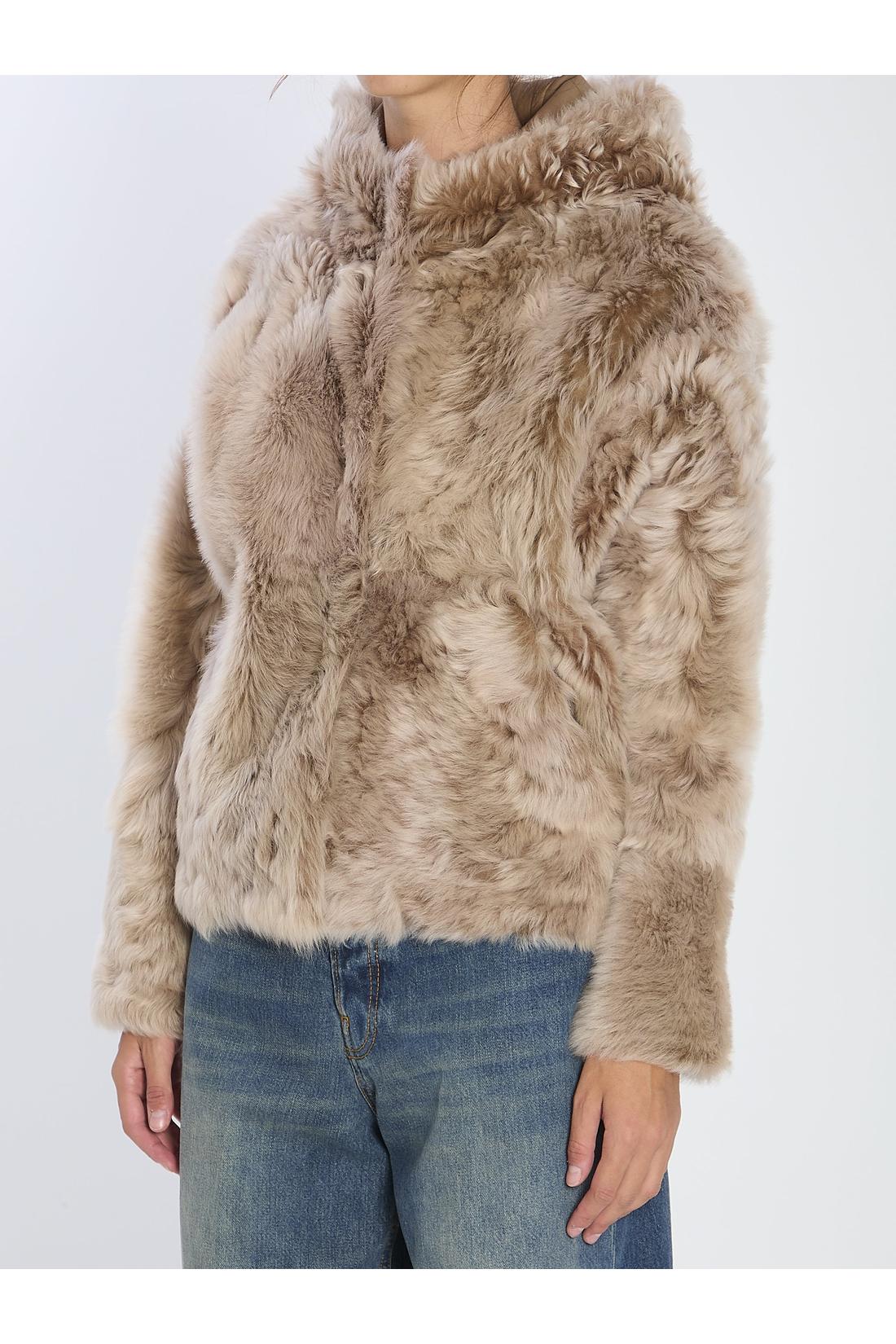 Yves Salomon-OUTLET-SALE-Lamb fur jacket-ARCHIVIST