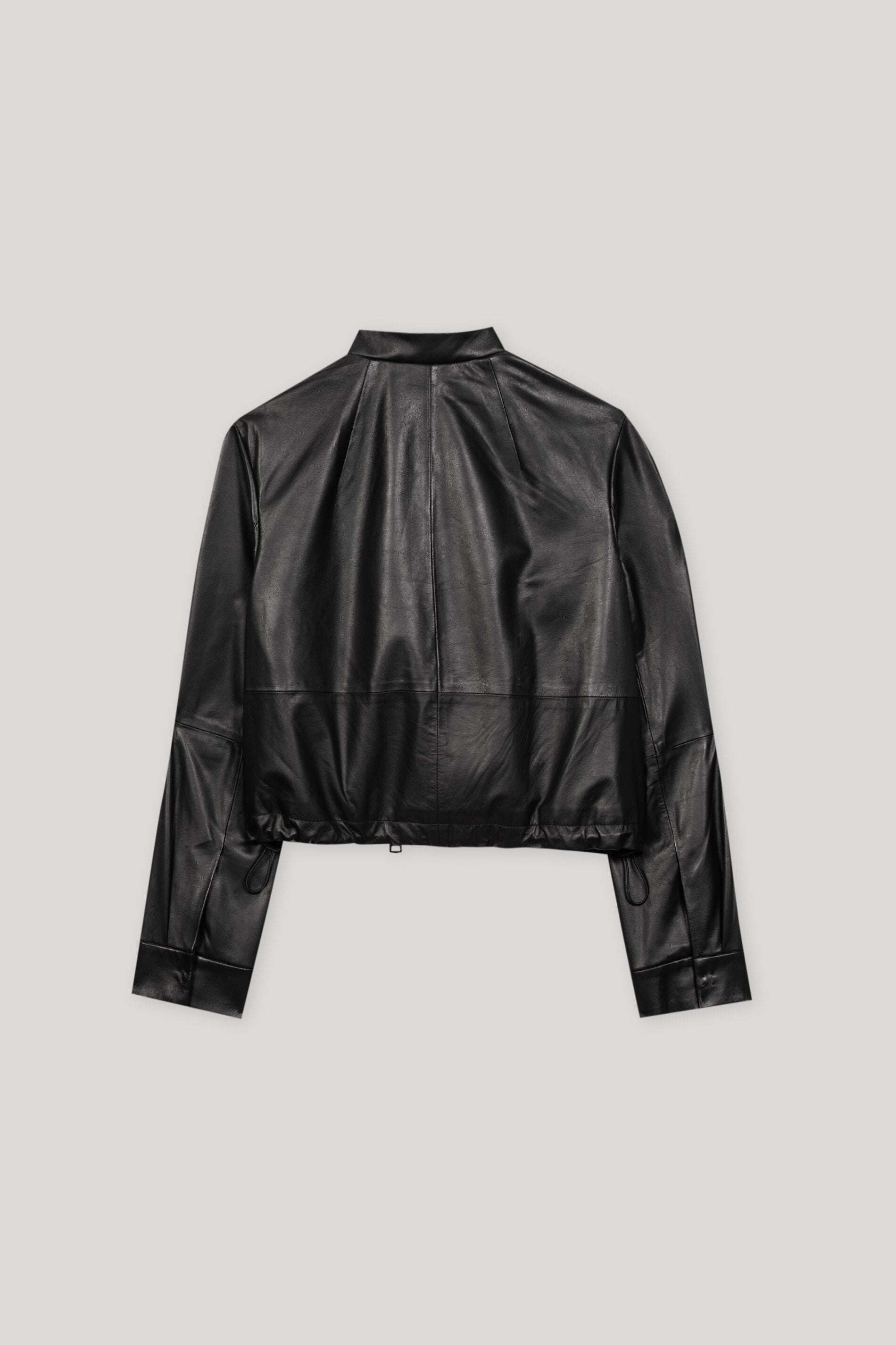 Luisa Cerano-Lammnappa-Blouson-Jacken & Mäntel-Black-Deal-Outlet-by-ARCHIVIST