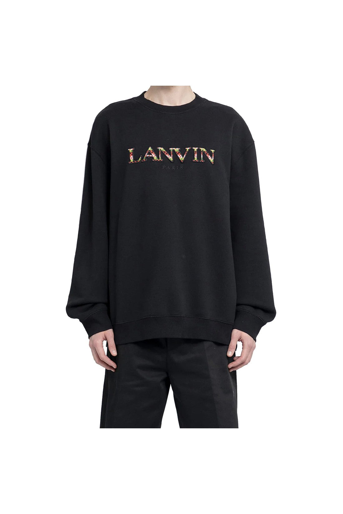 LANVIN-OUTLET-SALE-Lanvin Logo Curb Sweatshirt-ARCHIVIST