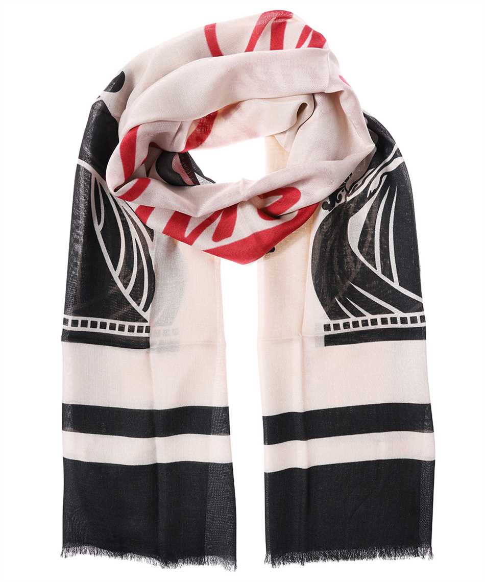 Modal and cashmere blend scarf-Lanvin-OUTLET-SALE-TU-ARCHIVIST
