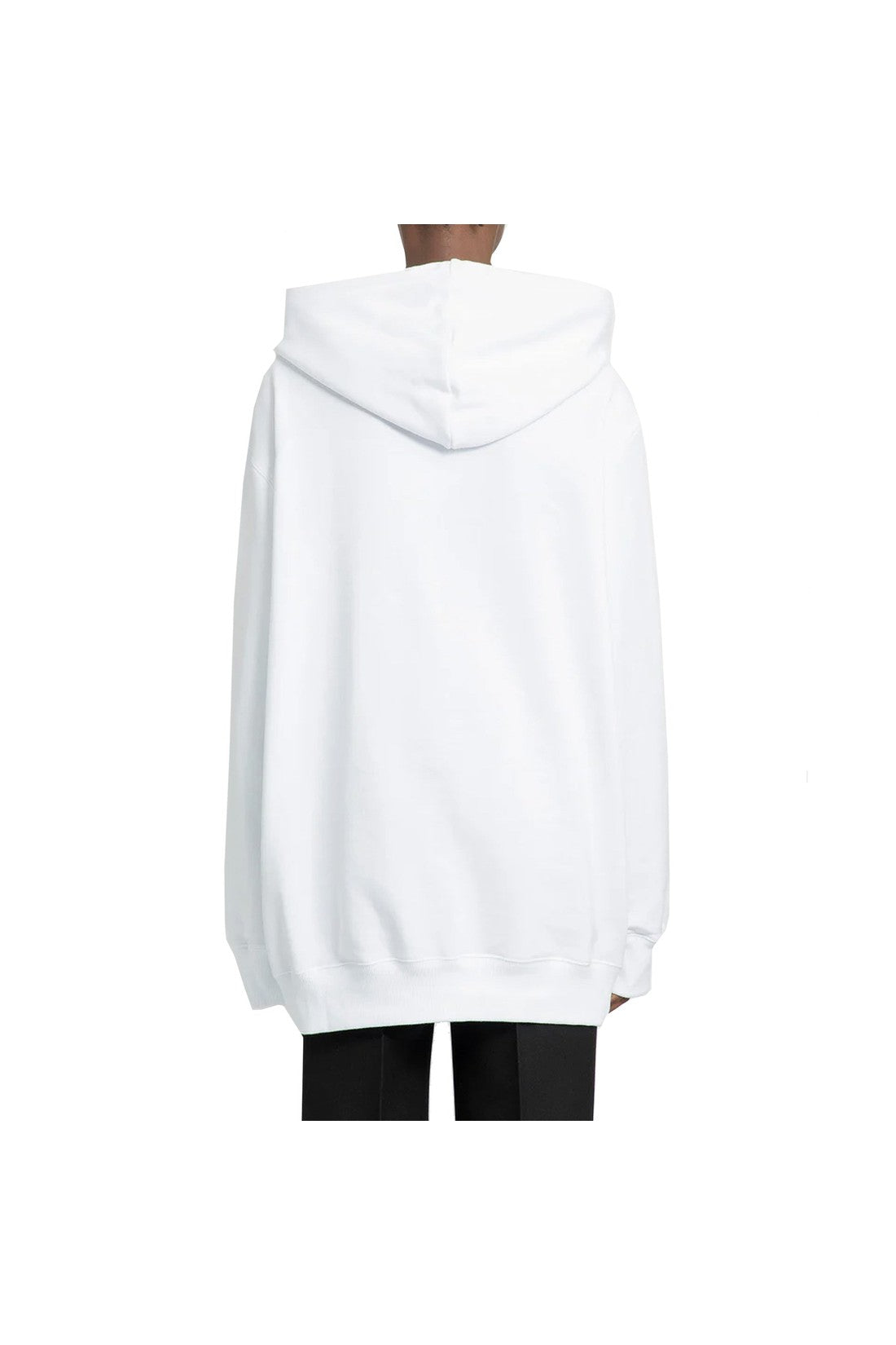 LANVIN-OUTLET-SALE-Lanvin Oversized Logo Hoodie Sweatshirt-ARCHIVIST