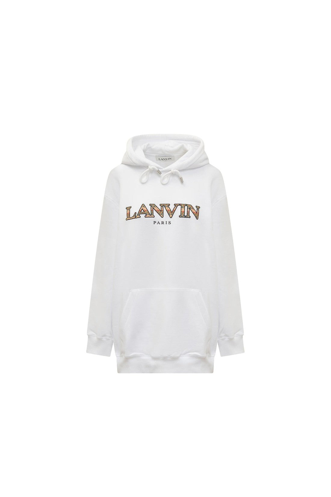 LANVIN-OUTLET-SALE-Lanvin Oversized Logo Hoodie Sweatshirt-ARCHIVIST