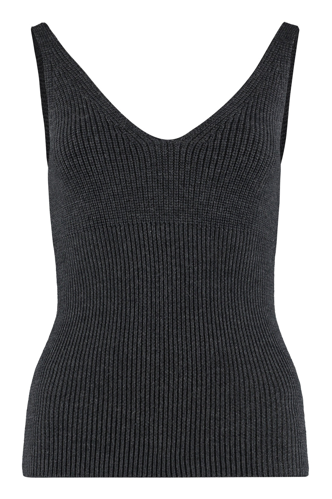 Parosh-OUTLET-SALE-Lapis knitted top-ARCHIVIST