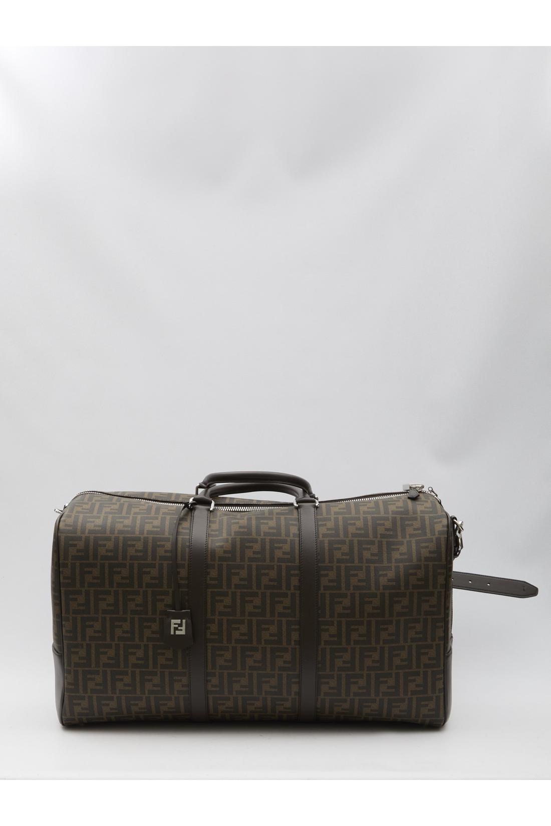 Fendi-OUTLET-SALE-Large Boston FF duffle-ARCHIVIST