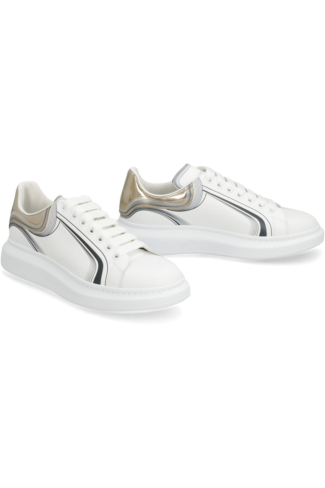 Alexander McQueen-OUTLET-SALE-Larry chunky sneakers-ARCHIVIST