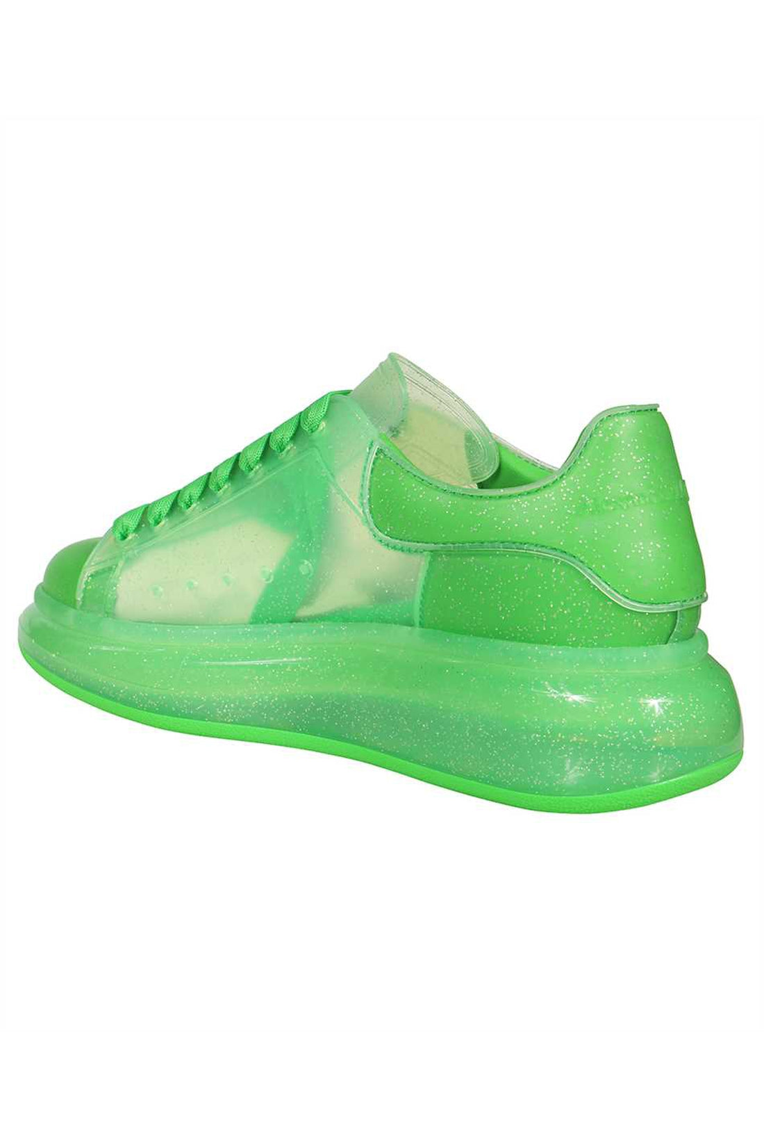 Alexander McQueen-OUTLET-SALE-Larry glittery rubber sneakers-ARCHIVIST