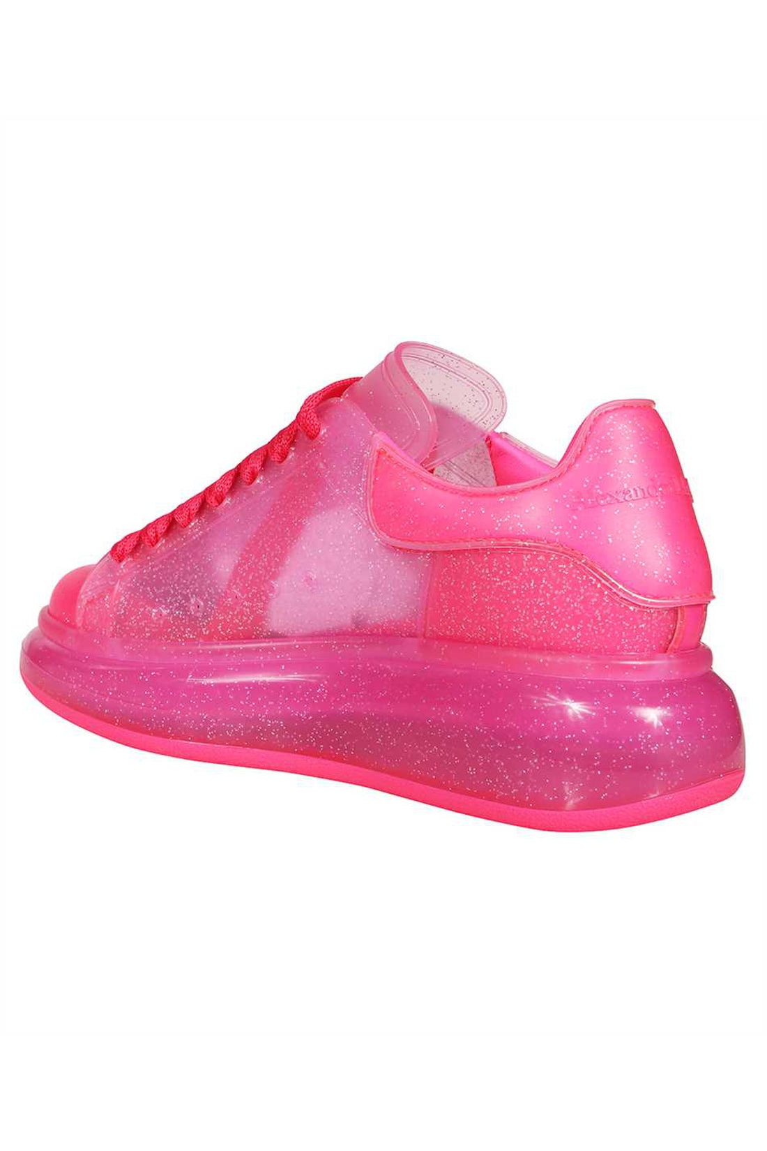 Alexander McQueen-OUTLET-SALE-Larry glittery rubber sneakers-ARCHIVIST