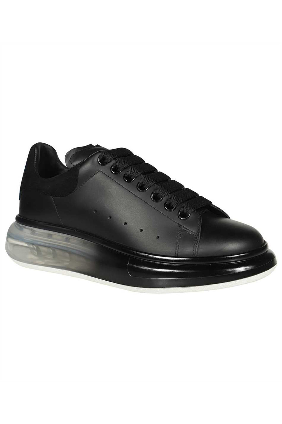 Alexander McQueen-OUTLET-SALE-Larry leather sneakers-ARCHIVIST