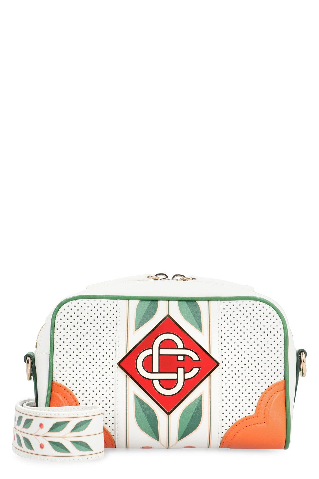 Casablanca-OUTLET-SALE-Laurel Leather crossbody bag-ARCHIVIST