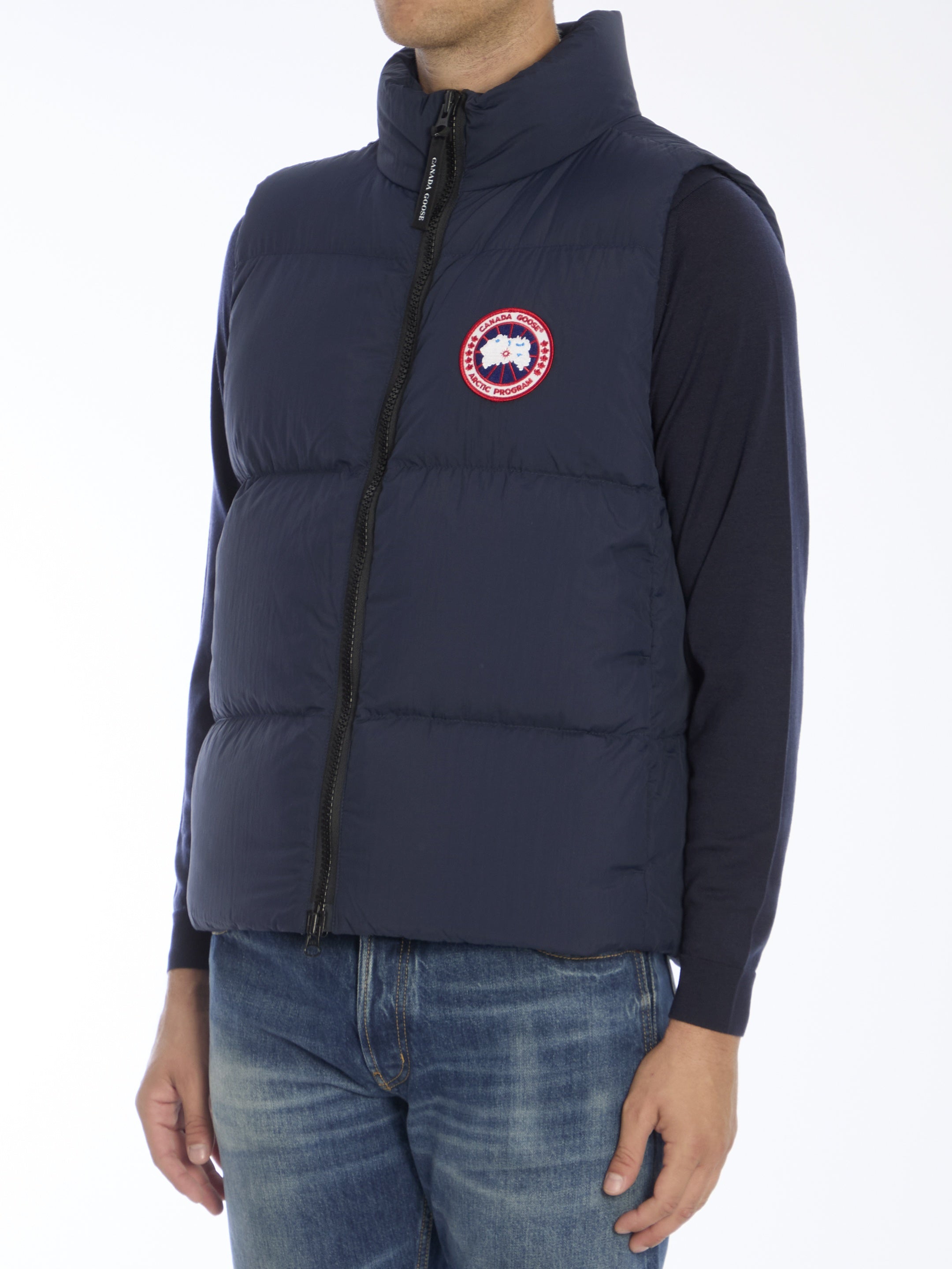 CANADA GOOSE-OUTLET-SALE-Lawrence puffer vest-ARCHIVIST