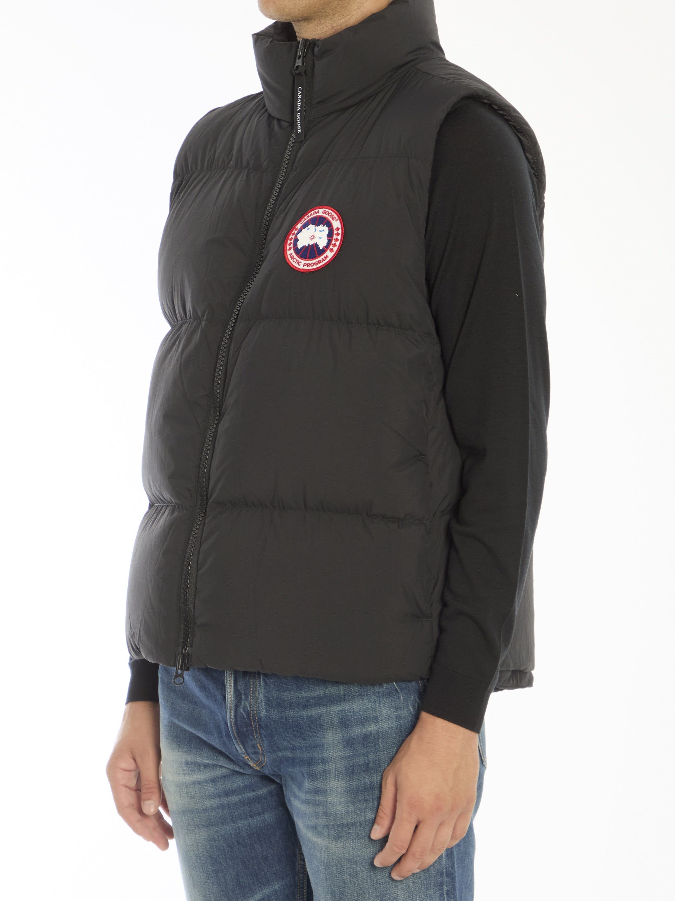 CANADA GOOSE-OUTLET-SALE-Lawrence puffer vest-ARCHIVIST