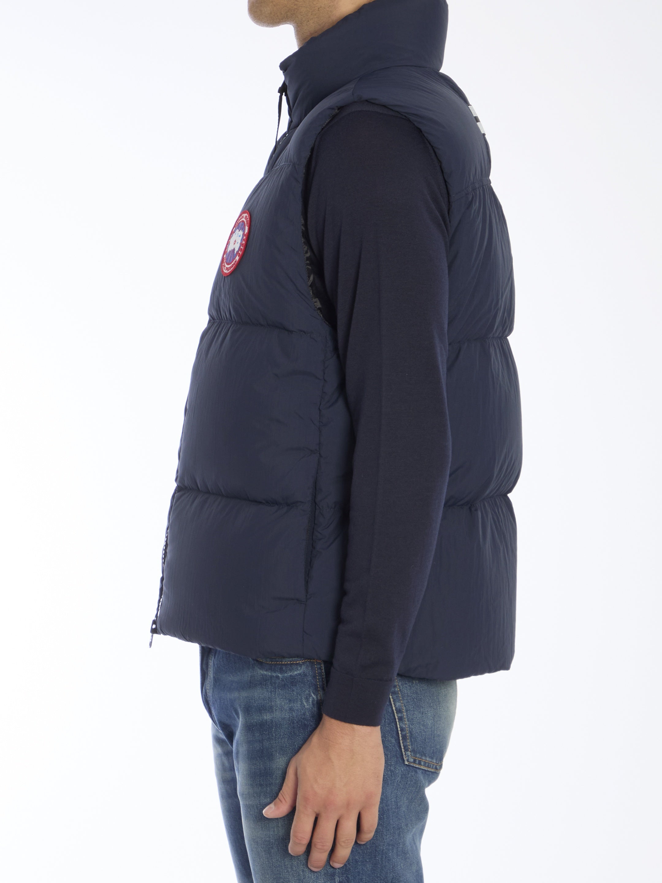 CANADA GOOSE-OUTLET-SALE-Lawrence puffer vest-ARCHIVIST