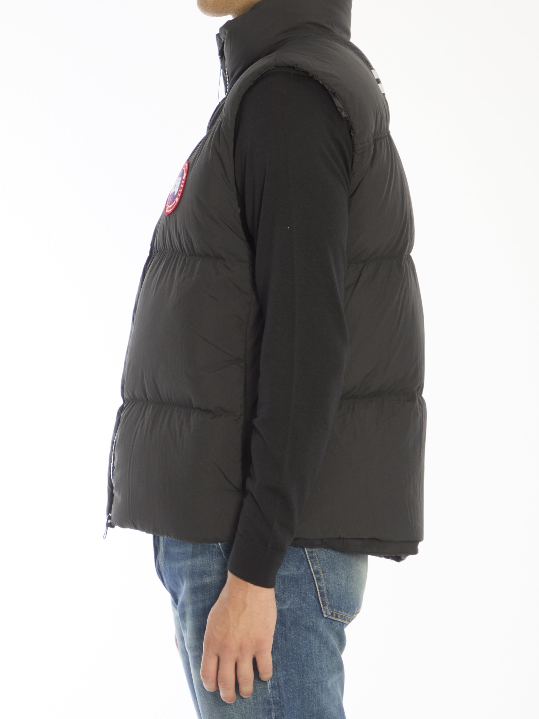 CANADA GOOSE-OUTLET-SALE-Lawrence puffer vest-ARCHIVIST