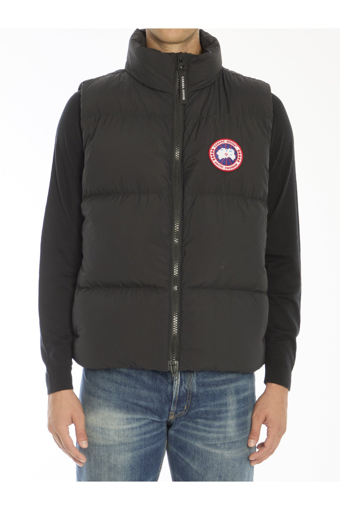 CANADA GOOSE-OUTLET-SALE-Lawrence puffer vest-ARCHIVIST