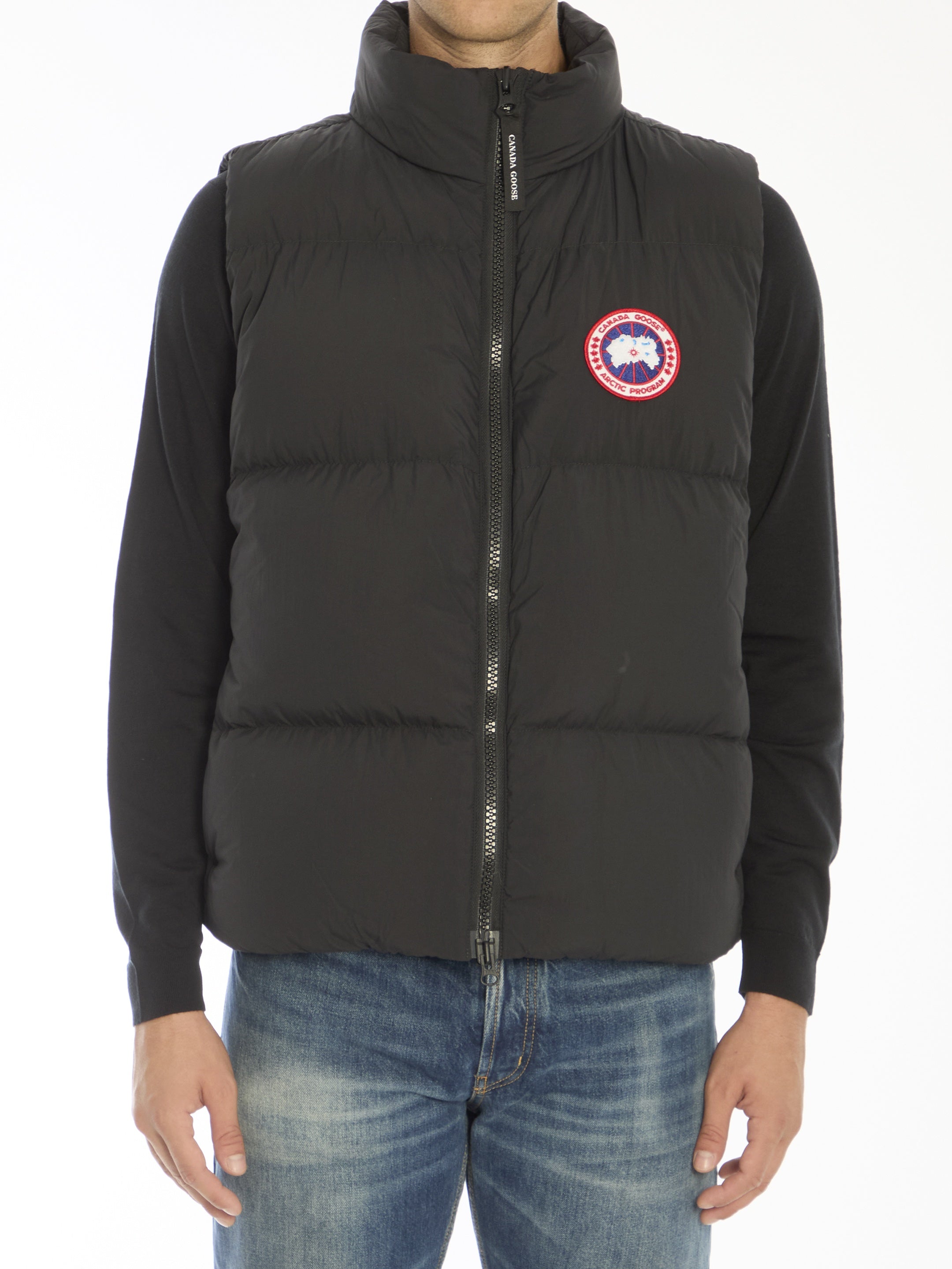 CANADA GOOSE-OUTLET-SALE-Lawrence puffer vest-ARCHIVIST