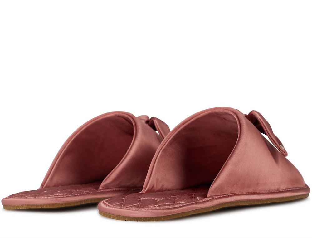 Kate Spade-OUTLET-SALE-Lawson Satin Slippers-ARCHIVIST