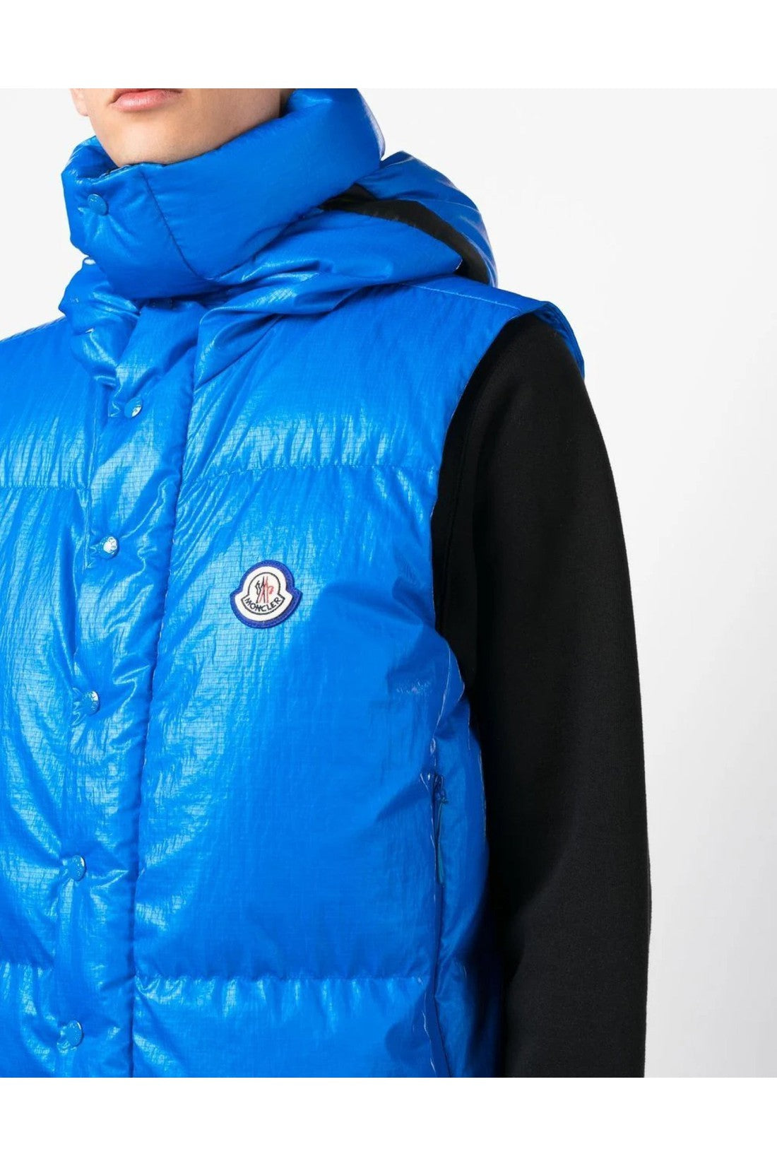 Moncler-OUTLET-SALE-Lawu Logo Padded Vest Jacket-ARCHIVIST