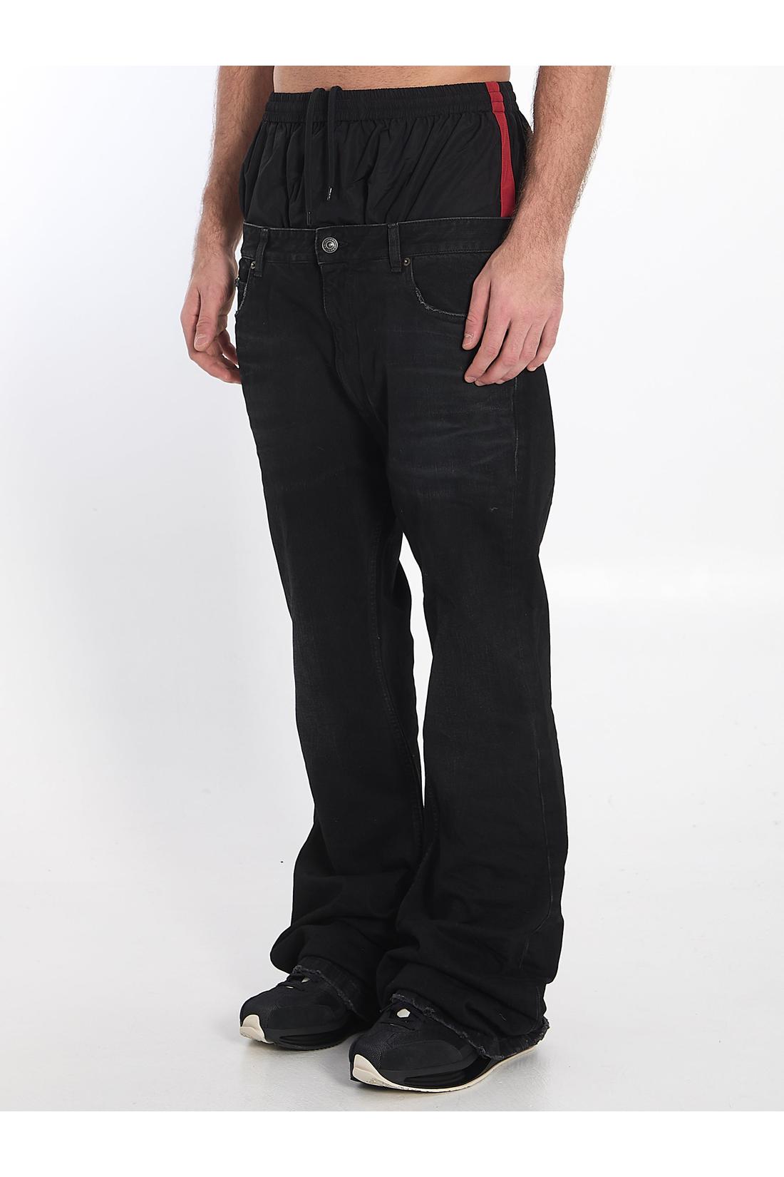 Balenciaga-OUTLET-SALE-Layered jeans-ARCHIVIST