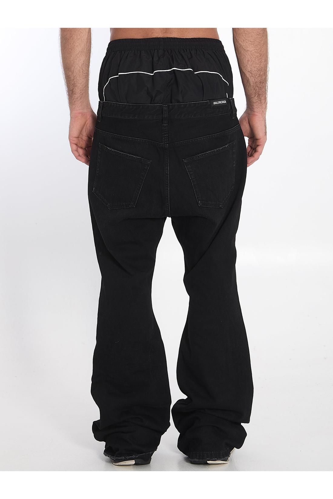 Balenciaga-OUTLET-SALE-Layered jeans-ARCHIVIST