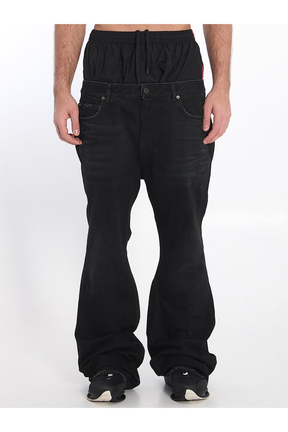 Balenciaga-OUTLET-SALE-Layered jeans-ARCHIVIST